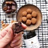 maca truffle almonds and dates