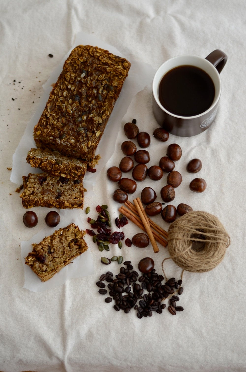 Pumpkin Granola Bread
