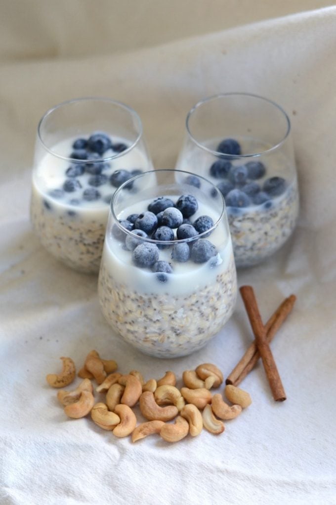 Low FODMAP Overnight Oats & Chia - FODMAP Everyday