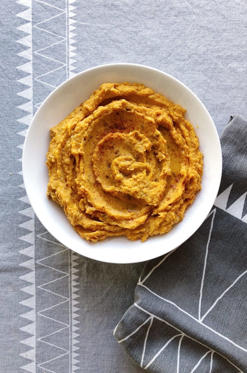 Luscious Sweet Potato Cauliflower Mash