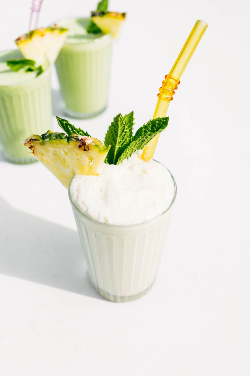 Low FODMAP Pina Colada Smoothie - Desiree Nielsen