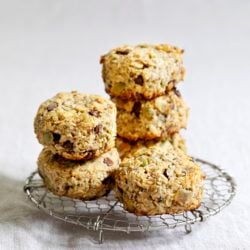 breakfast cookies on wire rack