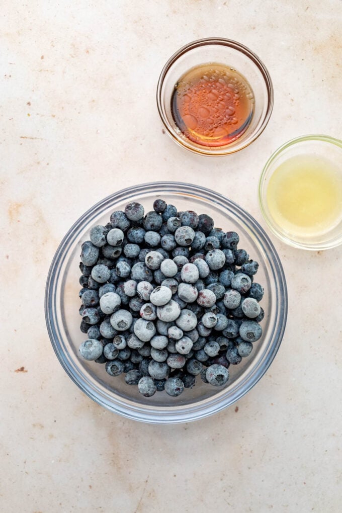 blueberry sorbet ingredients