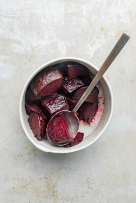 Easiest Sheet Pan Roasted Beets - Desiree Nielsen