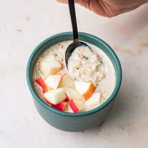 High Fiber Steel Cut Overnight Oats Desiree Nielsen