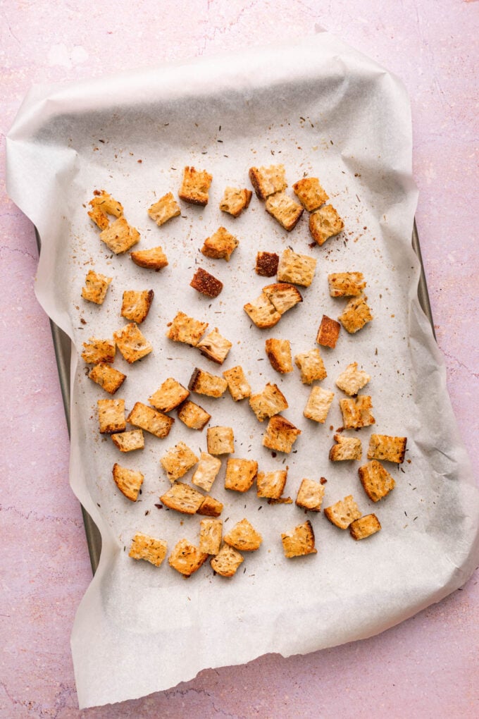 How to Make Croutons - My Sequined Life