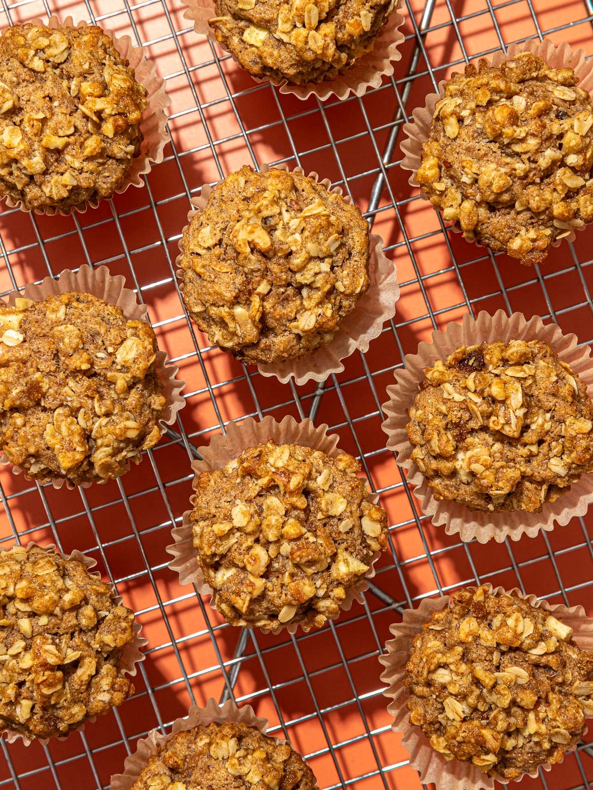 Chunky Vegan Apple Muffins