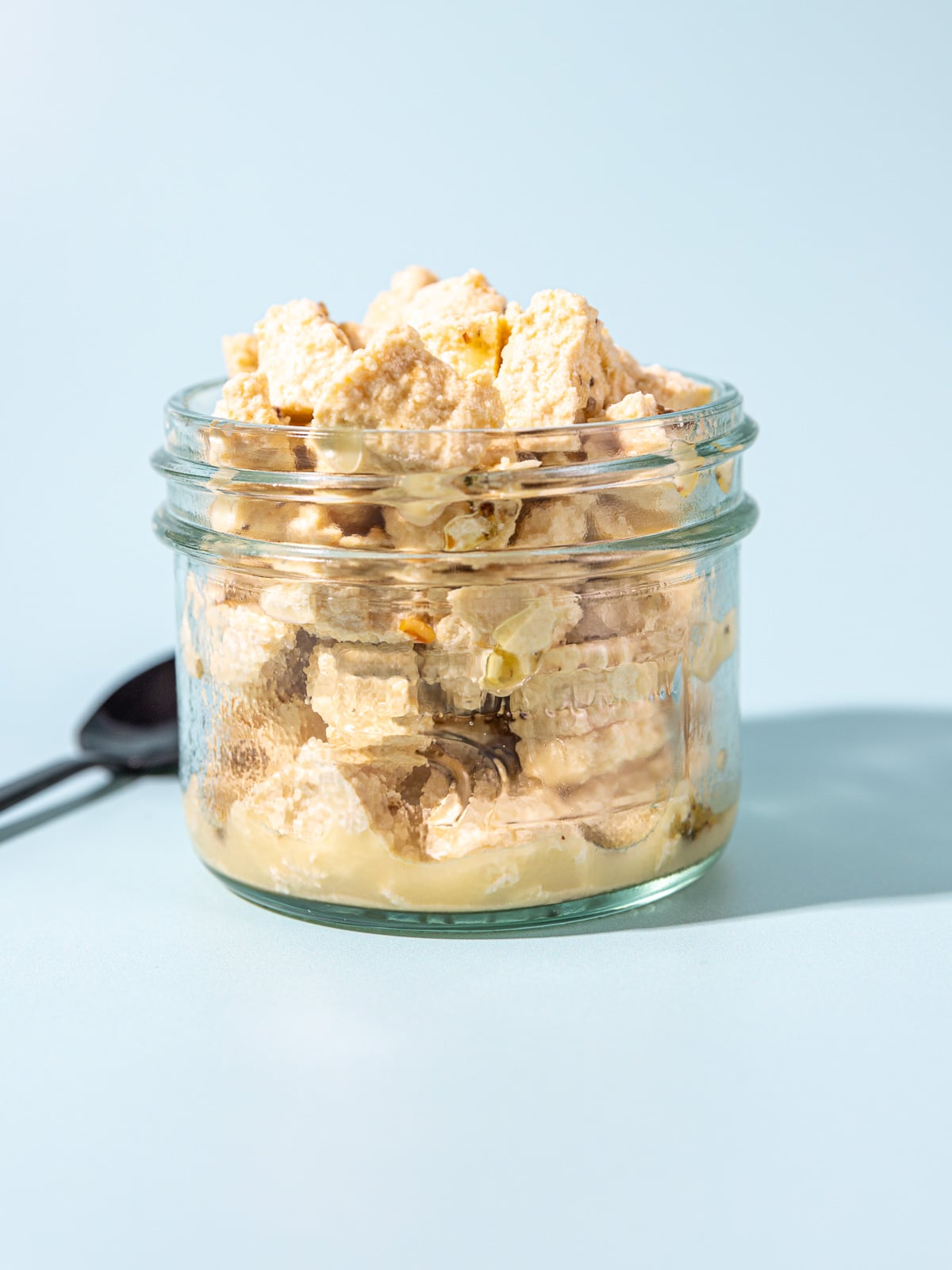 Tangy Marinated Tofu Feta with Nutritional Yeast