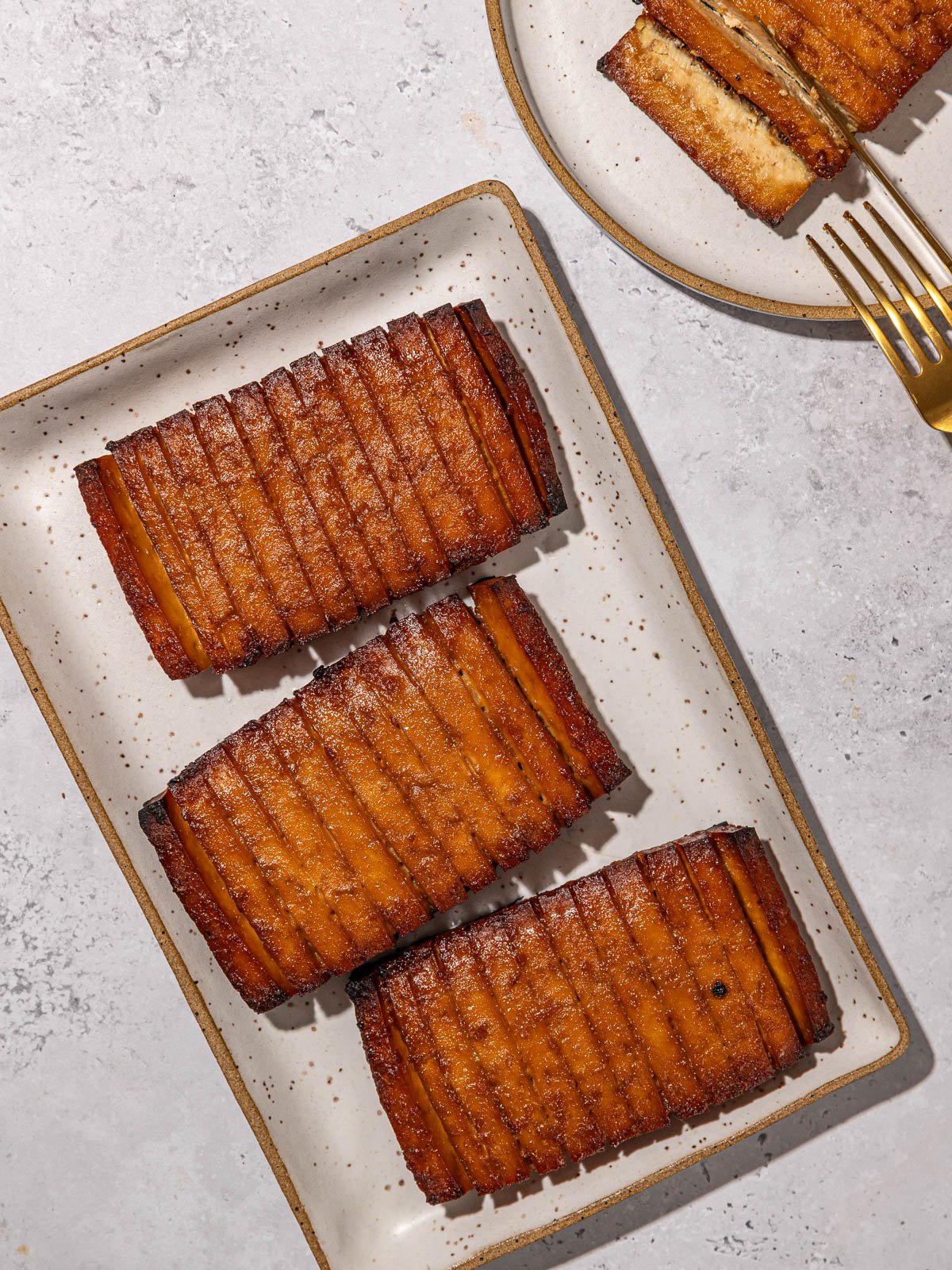 Maple Miso Glazed Tofu Roast - Desiree Nielsen