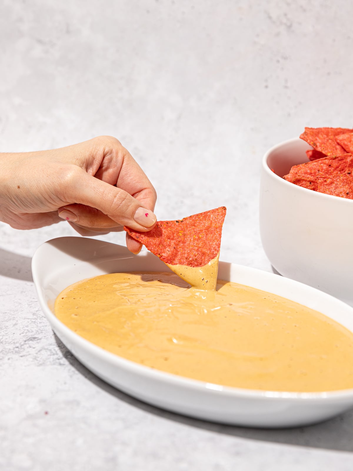 Cashew Queso with Nutritional Yeast (vegan)