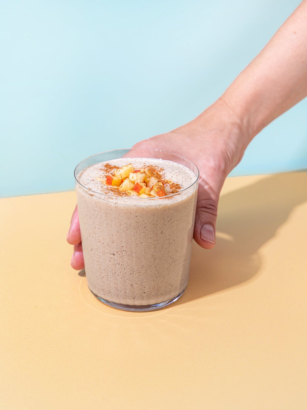 Easy + Cozy Apple Pie Smoothie