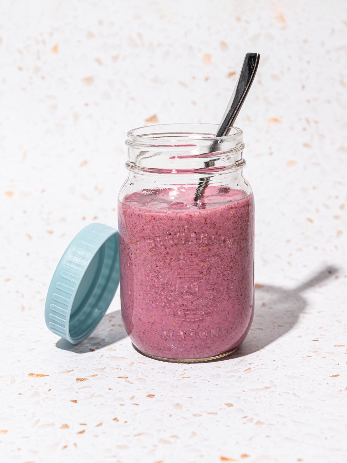 High Fiber Blended Raspberry Chia Pudding